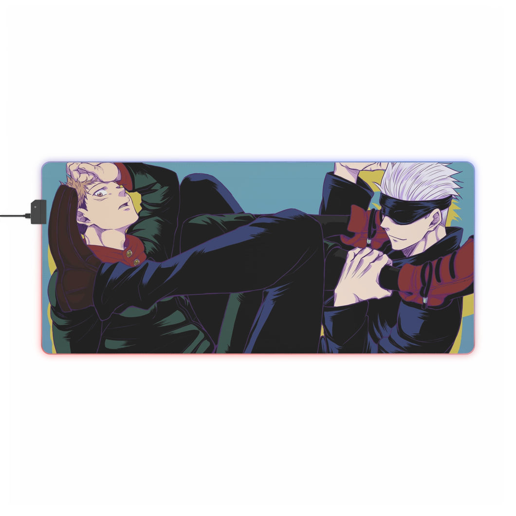 Jujutsu Kaisen RGB LED Mouse Pad (Desk Mat)