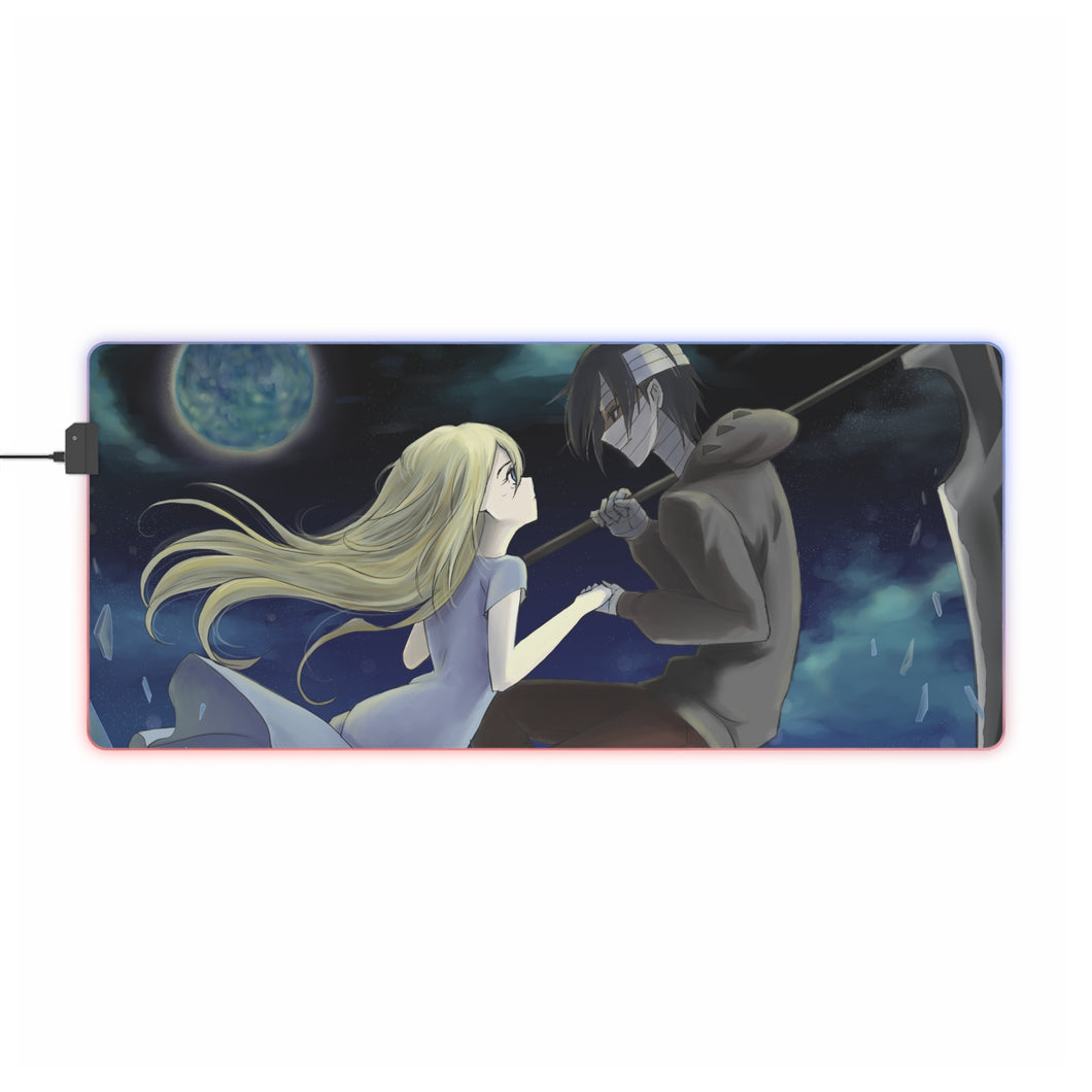 Tapis de souris LED RVB Angels Of Death (tapis de bureau)