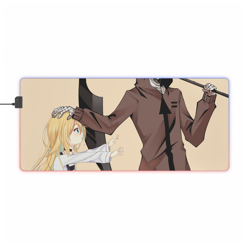 Tapis de souris LED RVB Angels Of Death (tapis de bureau)