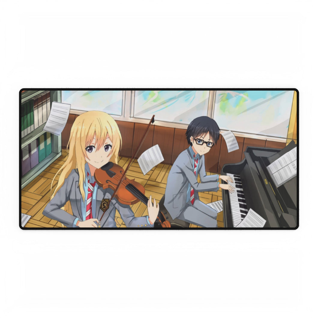 Kaori and Arima Mouse Pad (Desk Mat)