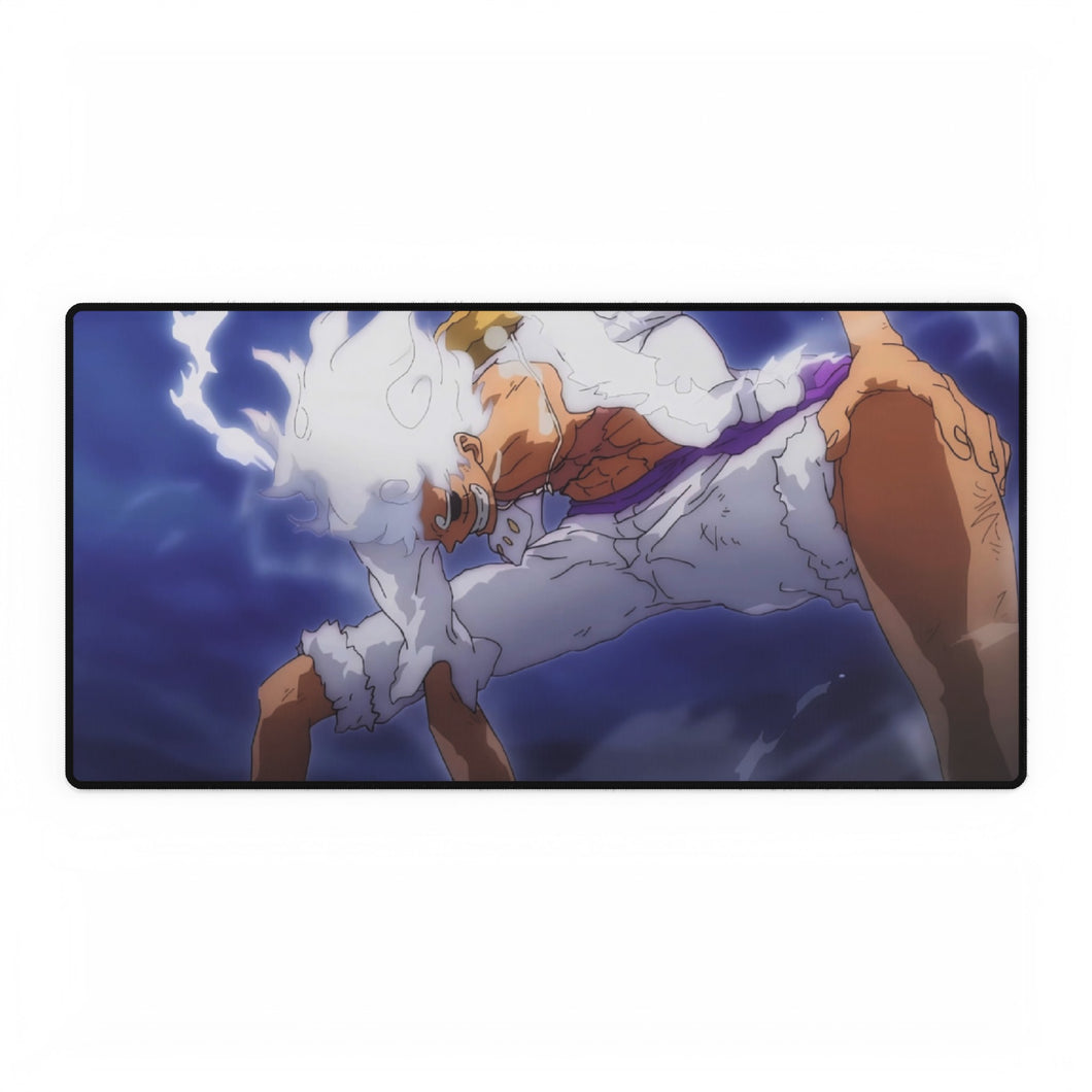 luffy gear 5 4k Mouse Pad (Desk Mat)