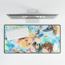 Load image into Gallery viewer, Kaori,Arima,Ryota and Tsubaki Mouse Pad (Desk Mat)
