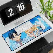 Load image into Gallery viewer, Anime Your Lie in Aprilr Mouse Pad (Desk Mat)
