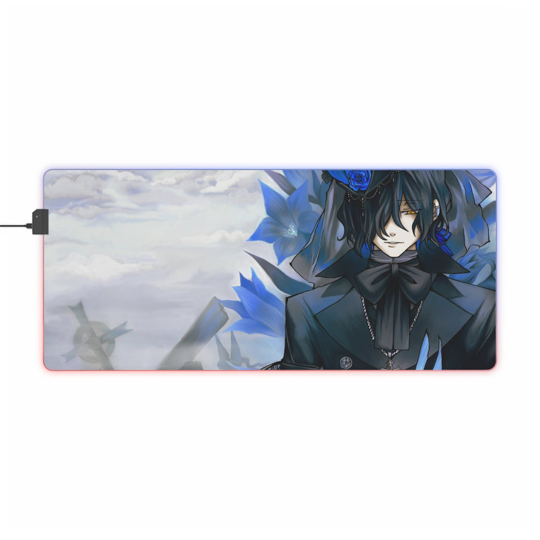 Tapis de souris LED RGB Gilbert Nightray Pandora Hearts (tapis de bureau)