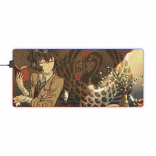 Cargar imagen en el visor de la galería, Alfombrilla de ratón con LED RGB de Osamu Dazai de Bungou Stray Dogs (alfombrilla de escritorio)
