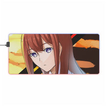 Charger l&#39;image dans la galerie, Steins;Gate Kurisu Makise Tapis de souris LED RVB (tapis de bureau)
