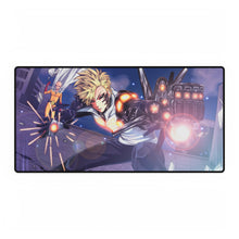 Load image into Gallery viewer, Saitama and Genos Mouse Pad (Desk Mat)
