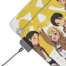 Charger l&#39;image dans la galerie, Tapis de souris LED RVB Anime Attack On Titan (tapis de bureau)
