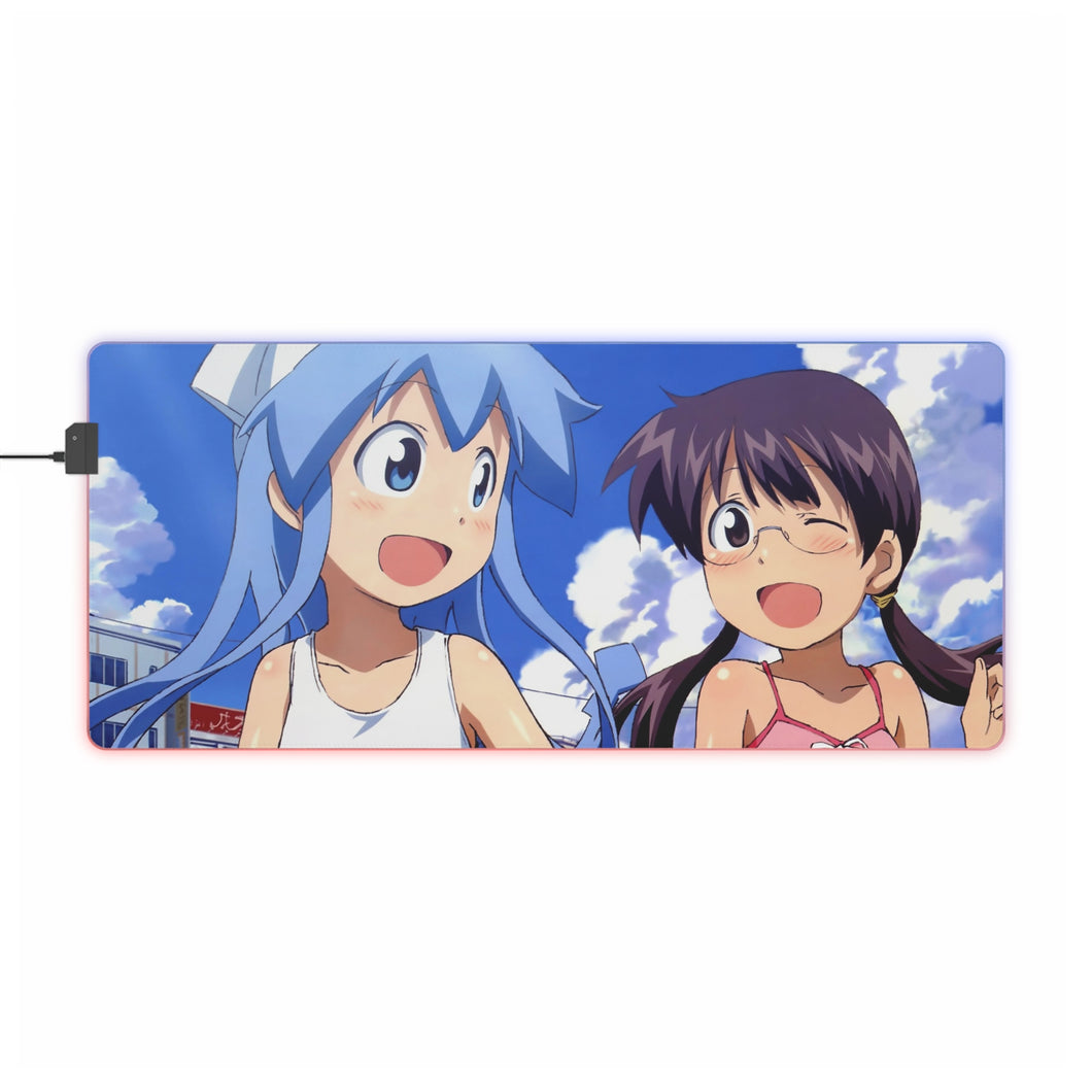 Squid Girl RGB LED Mouse Pad (Desk Mat)