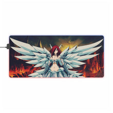 Charger l&#39;image dans la galerie, Tapis de souris LED RVB Erza Scarlet - Fight til the hell (tapis de bureau)
