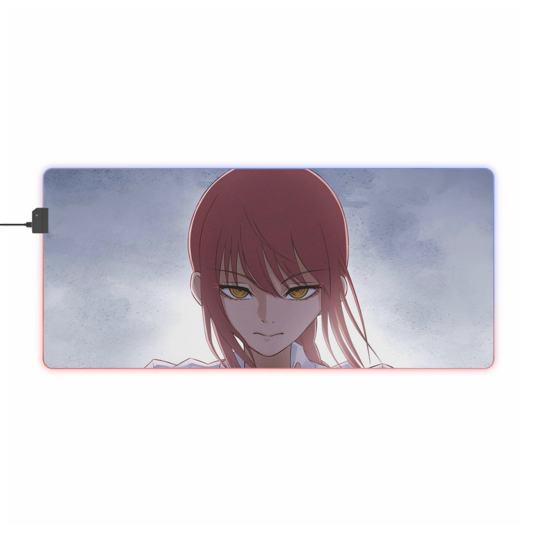 Anime Chainsaw Man RGB LED Mouse Pad (Desk Mat)