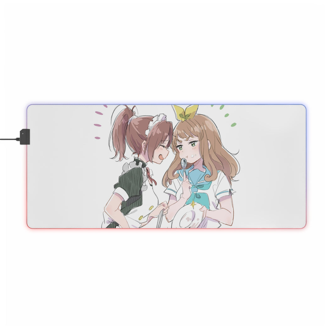 Sound! Euphonium Natsuki Nakagawa, Yuuko Yoshikawa RGB LED Mouse Pad (Desk Mat)