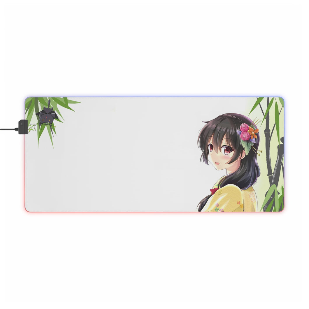 KonoSuba - God’s blessing on this wonderful world!! RGB LED Mouse Pad (Desk Mat)