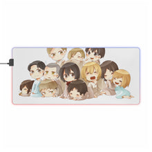 Load image into Gallery viewer, Anime Attack On Titan RGB LED Mouse Pad (Desk Mat)
