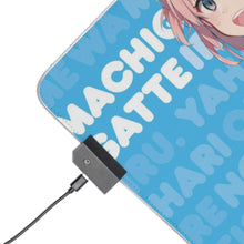 Charger l&#39;image dans la galerie, My Teen Romantic Comedy SNAFU Hachiman Hikigaya, Yukino Yukinoshita, Yui Yuigahama RGB LED Tapis de souris (Tapis de bureau)
