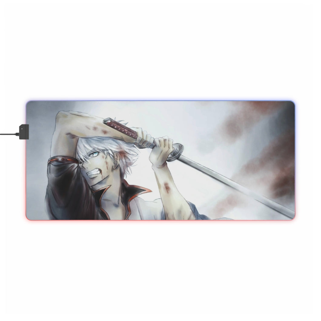 Anime Gintama RGB LED Mouse Pad (Desk Mat)