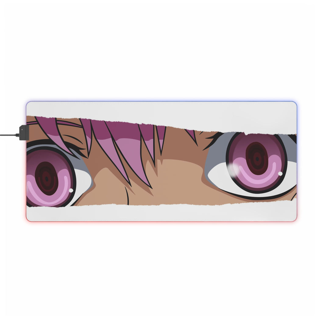 Tapis de souris LED RVB Mirai Nikki (tapis de bureau)