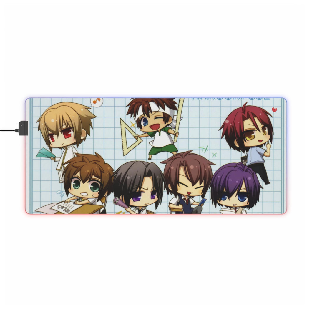 Tapis de souris LED RGB Hakuouki Shinsengumi Kitan (tapis de bureau)