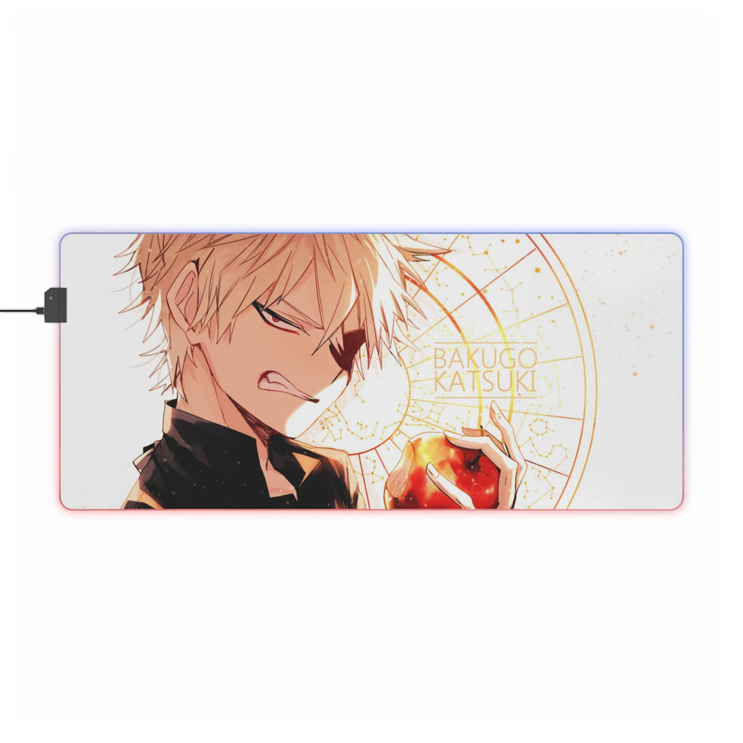 My Hero Academia Katsuki Bakugou RGB LED Mouse Pad (Desk Mat)