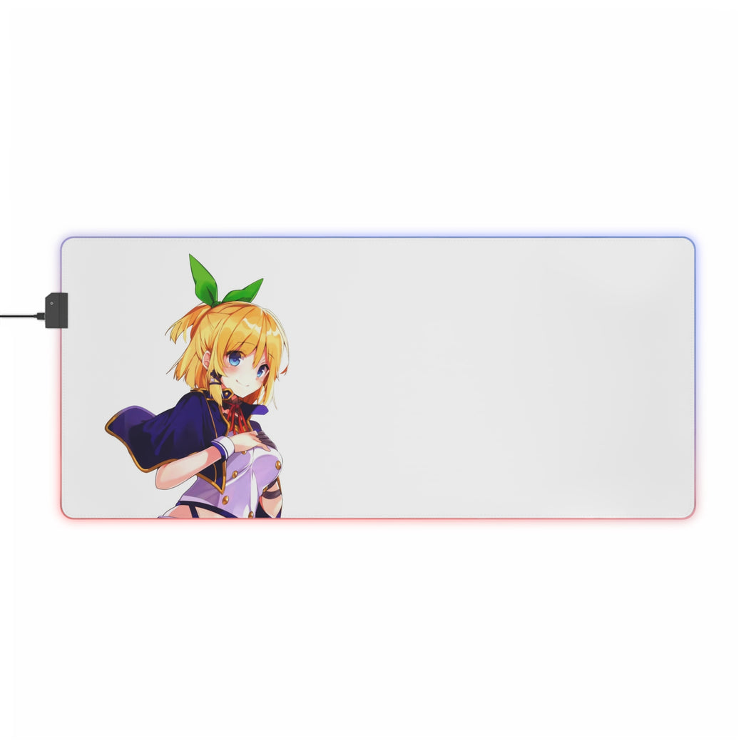 Rokudenashi Majutsu Koushi to Akashic Records RGB LED Mouse Pad (Desk Mat)