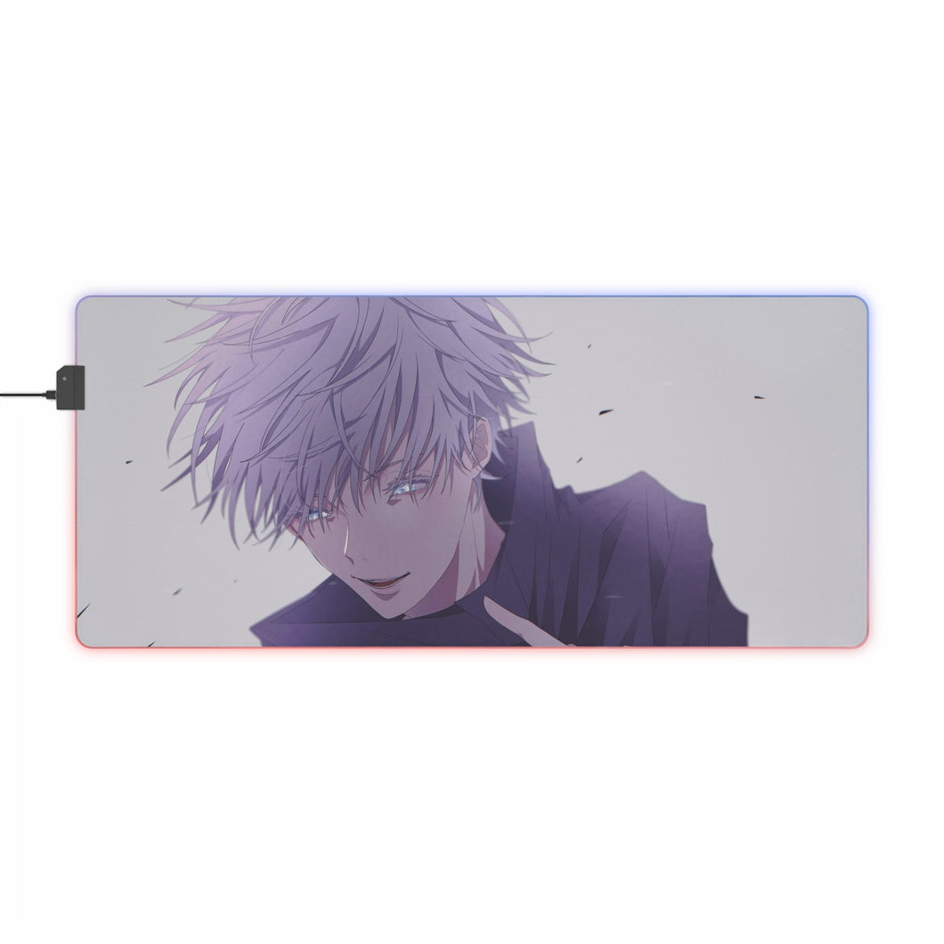 Tapis de souris LED RVB Jujutsu Kaisen (tapis de bureau)