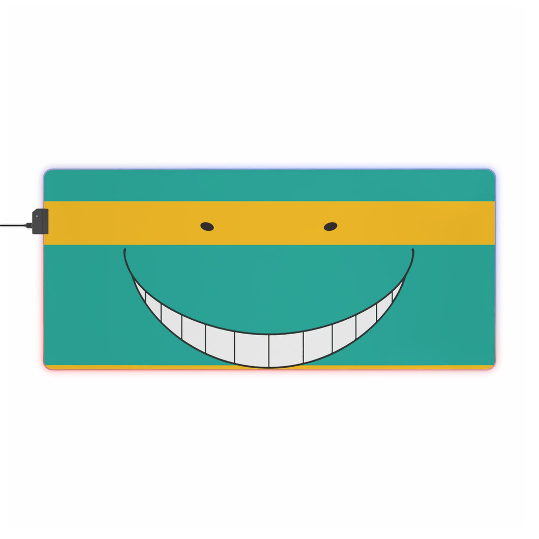 Tapis de souris LED RGB Assassination Classroom Koro-sensei (tapis de bureau)