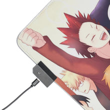 Cargar imagen en el visor de la galería, My Hero Academia Izuku Midoriya, Katsuki Bakugou, Tenya Iida, Tsuyu Asui RGB LED Mouse Pad (Desk Mat)
