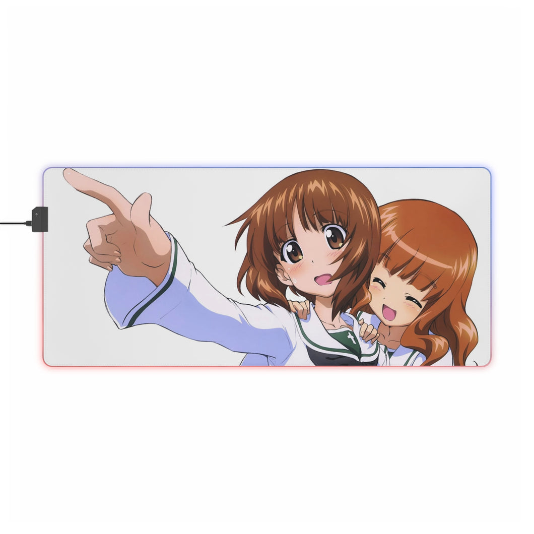 Girls und Panzer RGB LED Mouse Pad (Desk Mat)