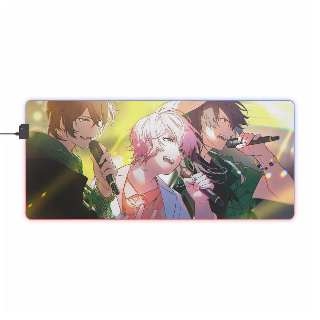 Tapis de souris LED RVB Hypnosis Mic (tapis de bureau)