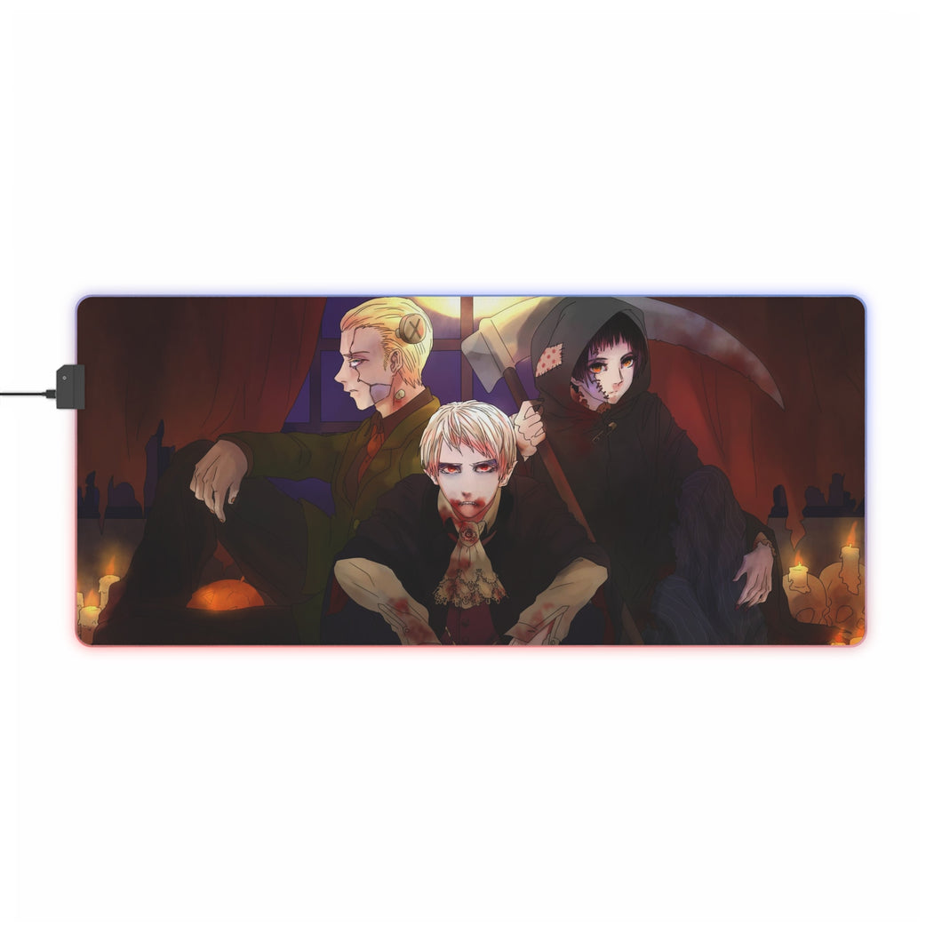 Hetalia: Axis Powers RGB LED Mouse Pad (Desk Mat)