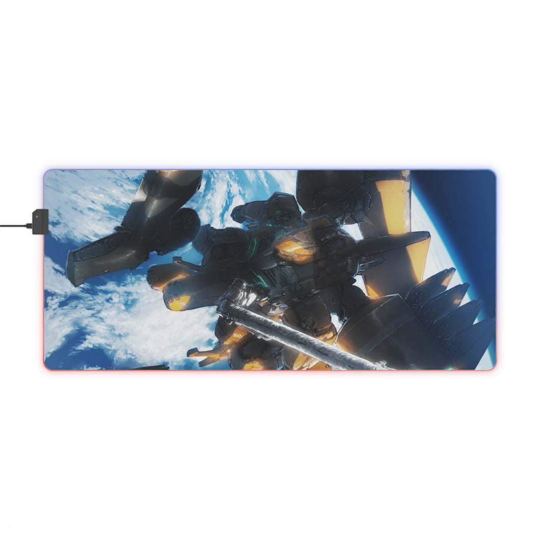 Tapis de souris LED RVB Aldnoah.Zero (tapis de bureau)