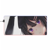 Charger l&#39;image dans la galerie, Tapis de souris LED RGB Rascal Does Not Dream of Bunny Girl Senpai (tapis de bureau)
