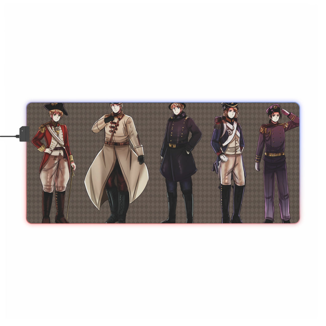 Hetalia: Axis Powers RGB LED Mouse Pad (Desk Mat)