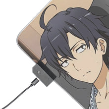 Charger l&#39;image dans la galerie, Tapis de souris LED RVB My Teen Romantic Comedy SNAFU Hachiman Hikigaya (tapis de bureau)
