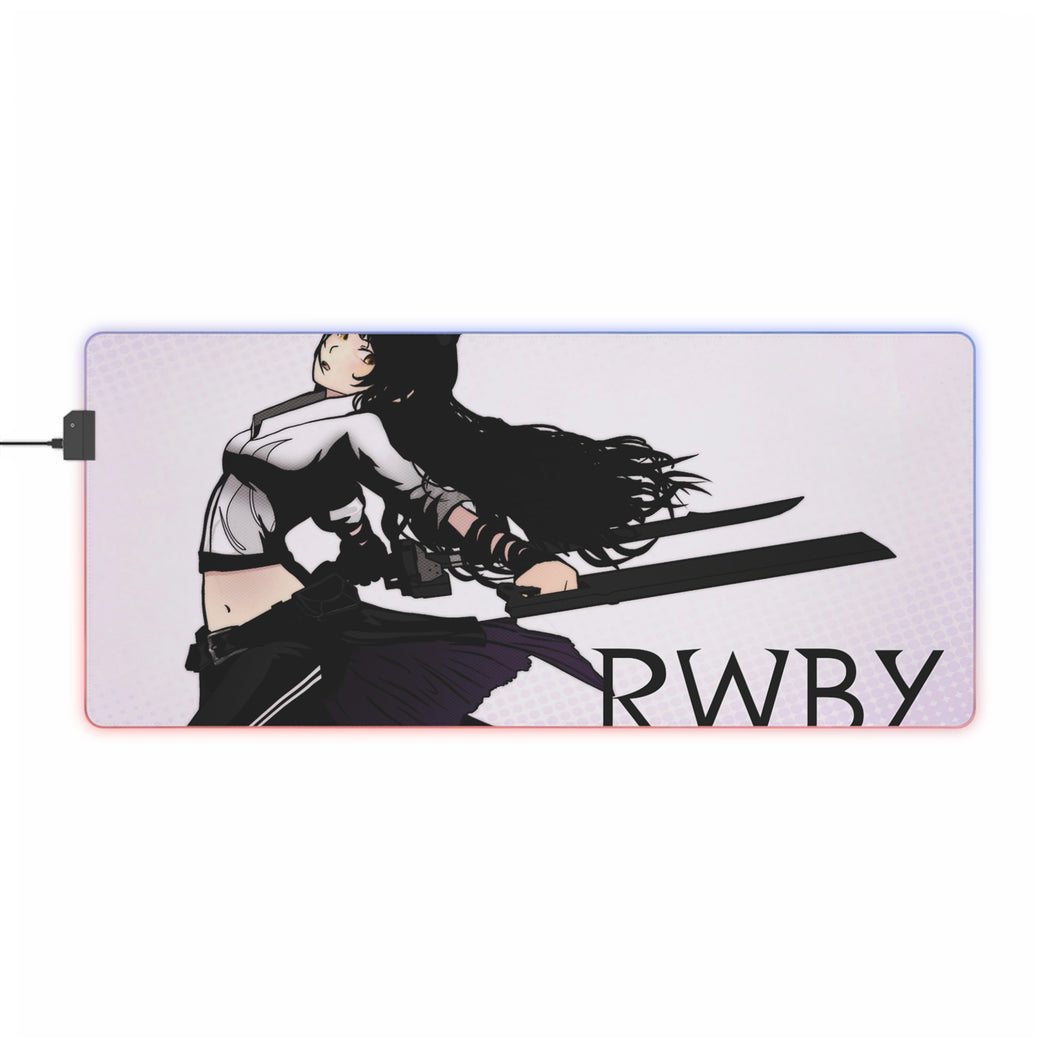 Tapis de souris LED RGB Anime RWBY (tapis de bureau)