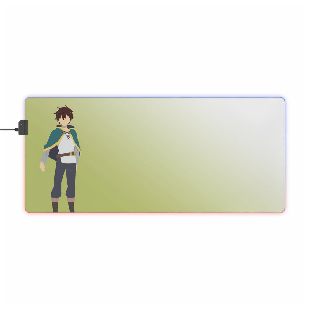 Kazuma Konosuba Minimalist RGB LED Mouse Pad (Desk Mat)