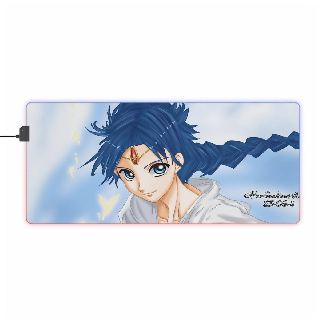 Magi: The Labyrinth Of Magic Aladdin, Japanese Desk Mat RGB LED Mouse Pad (Desk Mat)