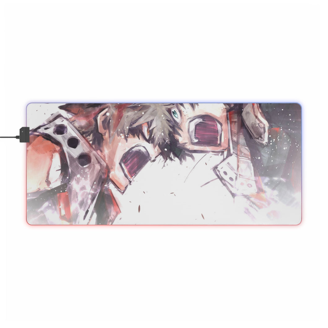 My Hero Academia Izuku Midoriya, Katsuki Bakugou RGB LED Mouse Pad (Desk Mat)