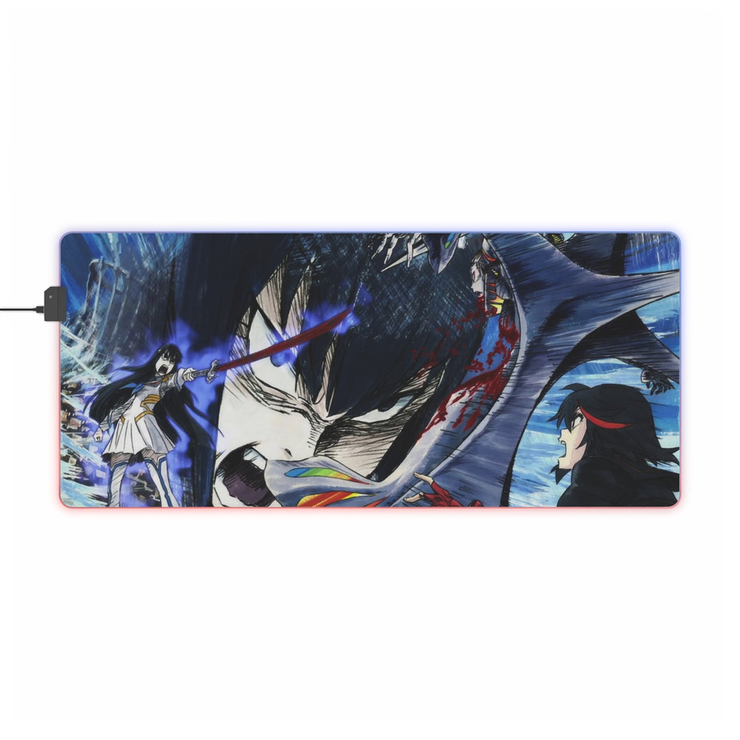 Tapis de souris LED RVB Kill La Kill (tapis de bureau)