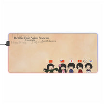 Cargar imagen en el visor de la galería, Hetalia: Axis Powers RGB LED Mouse Pad (Desk Mat)
