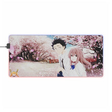 Cargar imagen en el visor de la galería, Koe No Katachi Shouko Nishimiya, Shouya Ishida RGB LED Mouse Pad (alfombrilla de escritorio)
