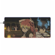 Load image into Gallery viewer, Ao No Exorcist RGB LED Mouse Pad (Desk Mat)
