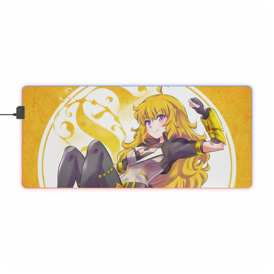 Tapis de souris LED RGB Anime RWBY (tapis de bureau)