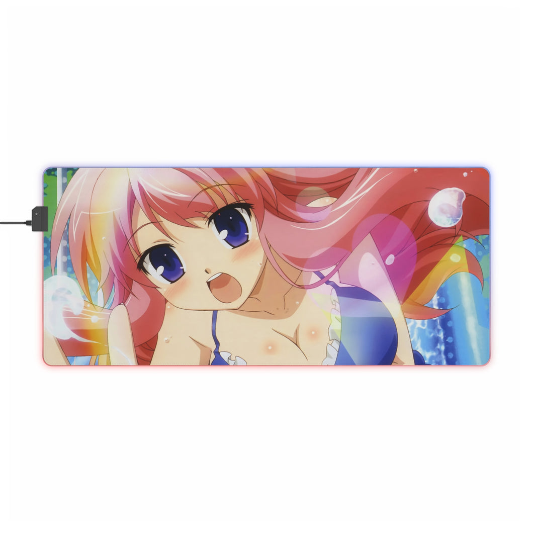 Baka And Test RGB LED Mouse Pad (Desk Mat)