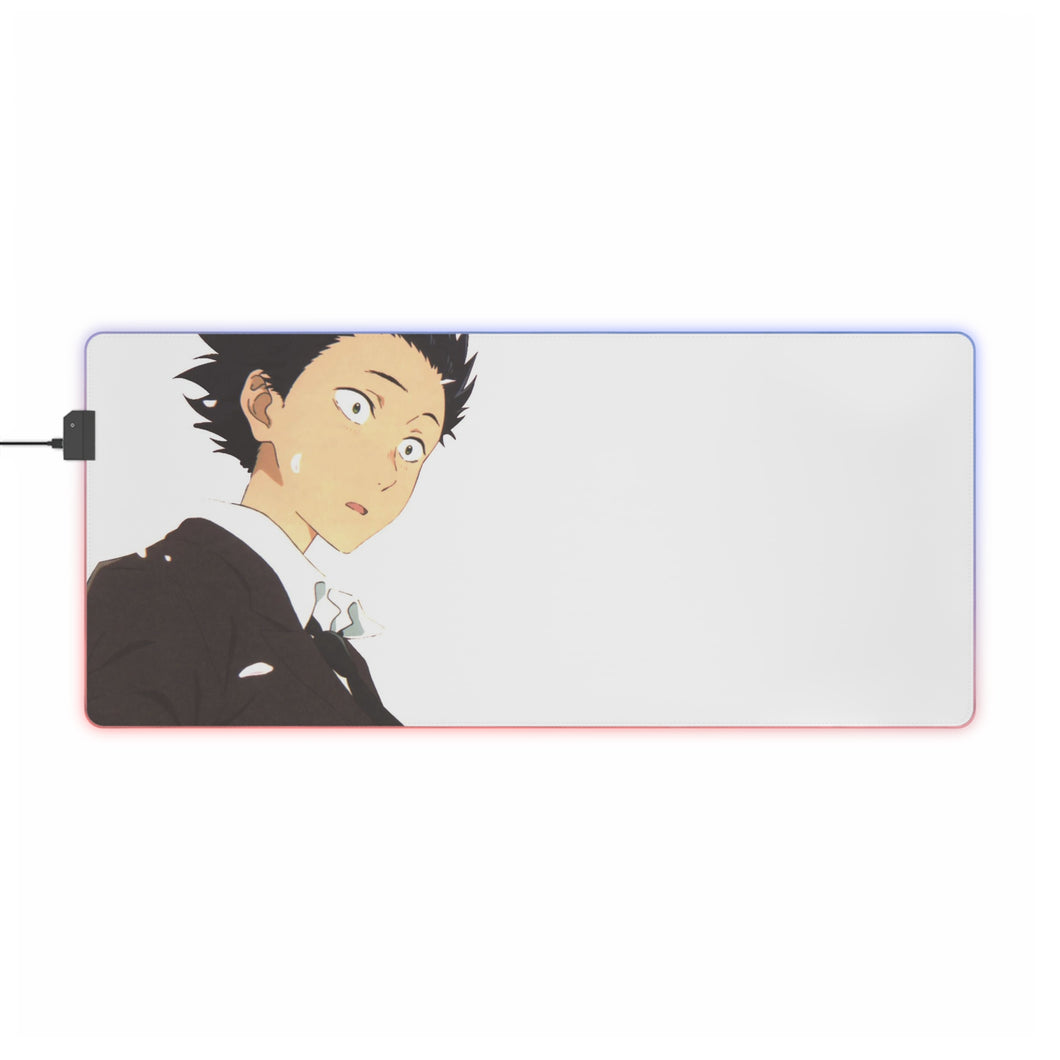 Koe No Katachi RGB LED Mouse Pad (Desk Mat)