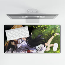 Load image into Gallery viewer, Asuna and Yuuki Mouse Pad (Desk Mat)
