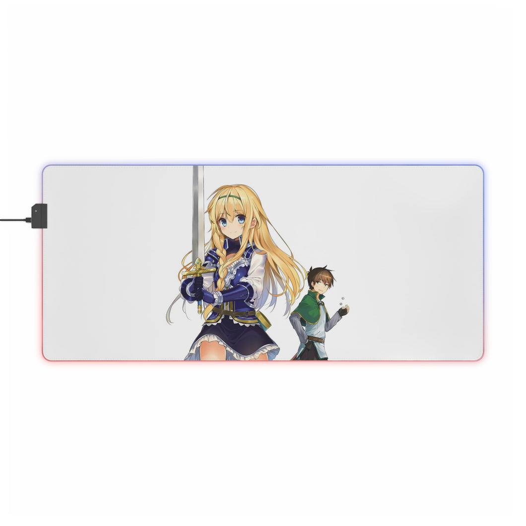 KonoSuba - God’s blessing on this wonderful world!! RGB LED Mouse Pad (Desk Mat)