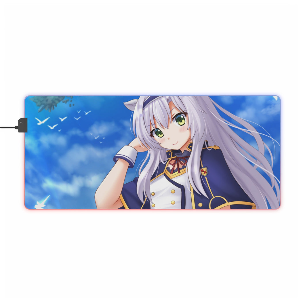 Rokudenashi Majutsu Koushi to Akashic Records RGB LED Mouse Pad (Desk Mat)