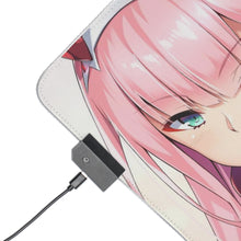 Load image into Gallery viewer, Zero Two RGB LED Mouse Pad (Desk Mat)
