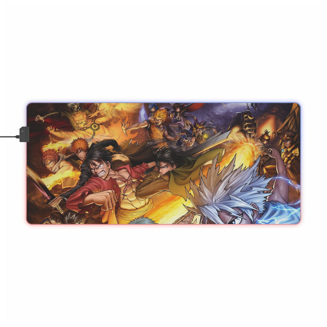 Animes RGB LED Mouse Pad (Desk Mat)